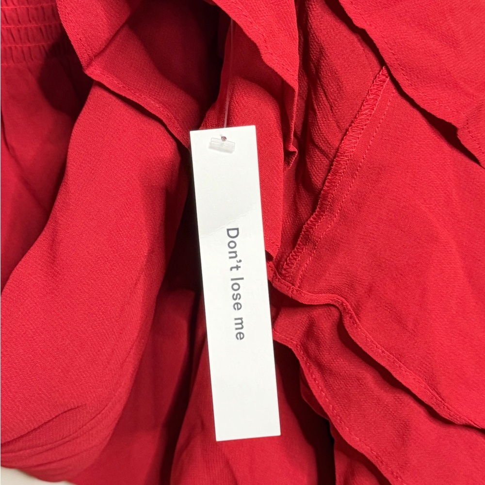 Reformation Laine Dress in Red - Picture 7 of 8